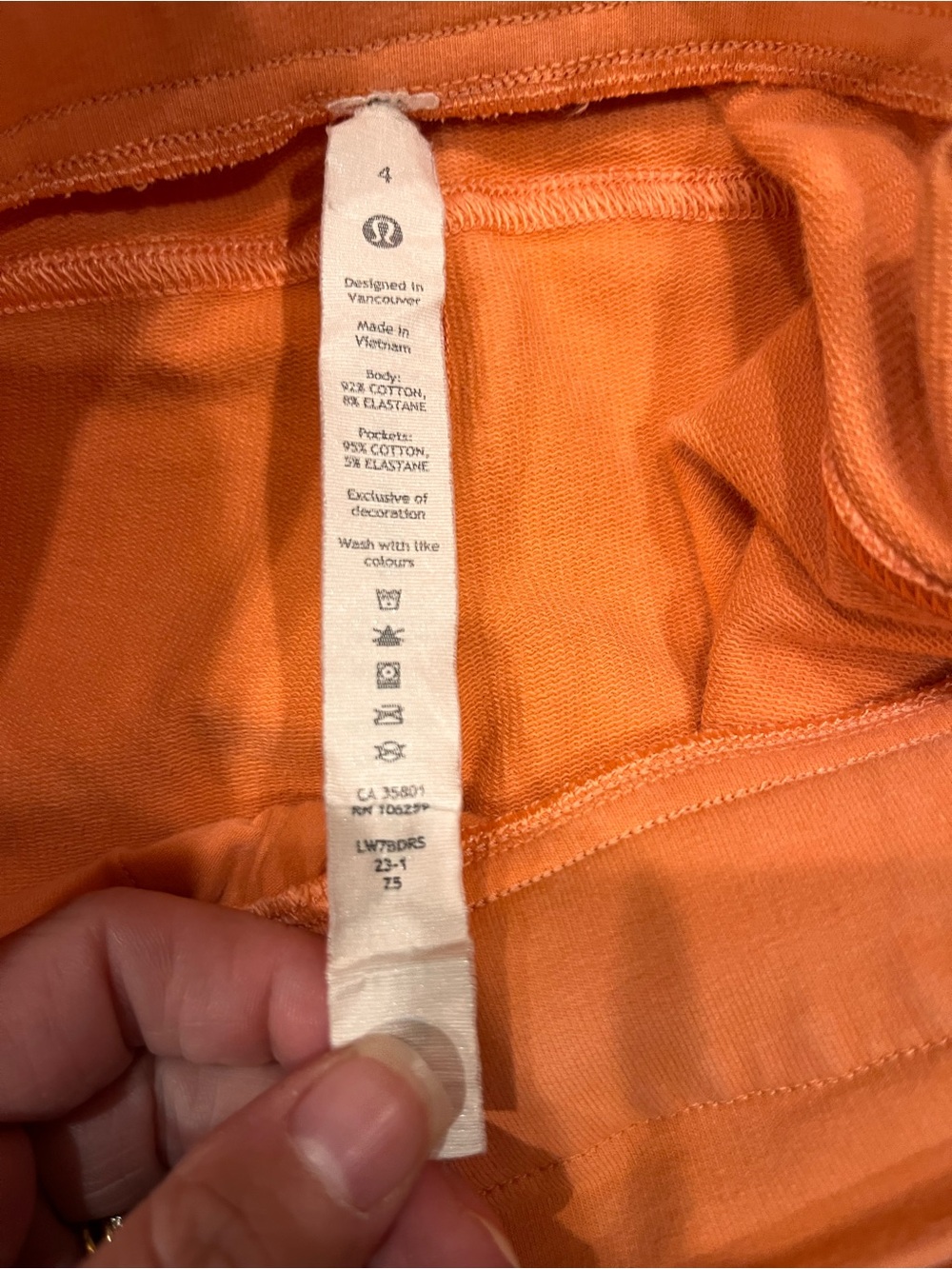 Lululemon Inner Glow High Rise Short 3” - Picture 8 of 8